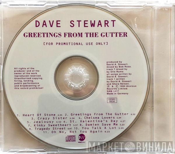  David A. Stewart  - Greetings From The Gutter