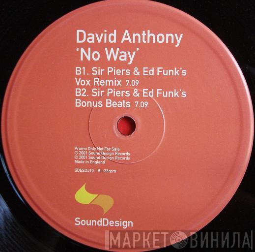 David Anthony - No Way