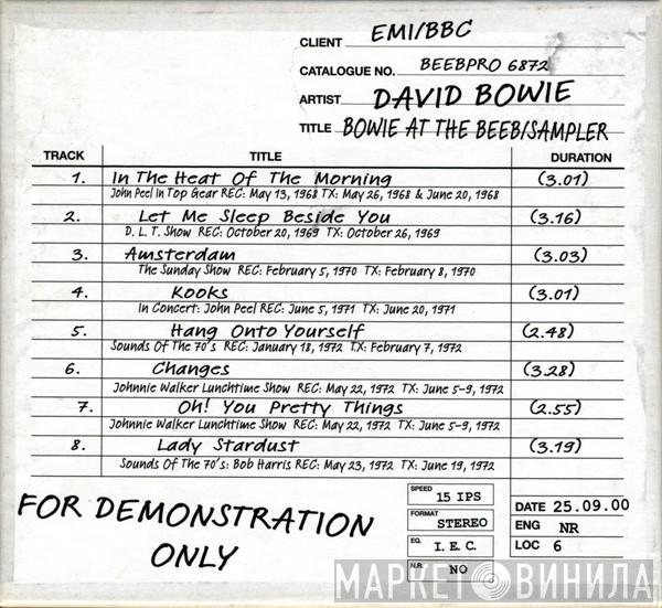  David Bowie  - Bowie At The Beeb / Sampler