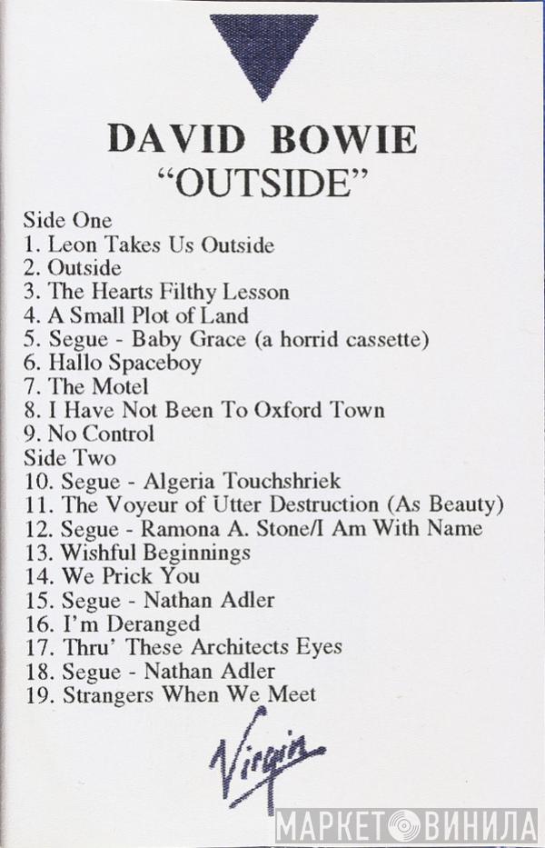  David Bowie  - 1. Outside