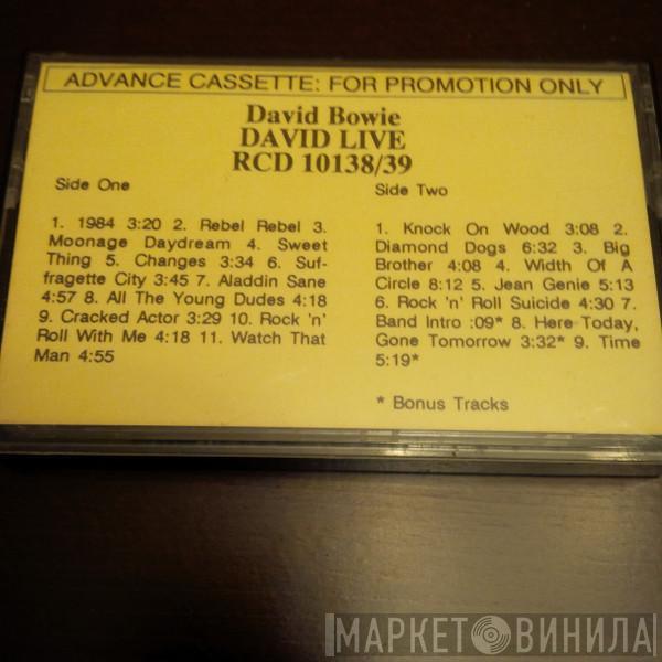  David Bowie  - David Live
