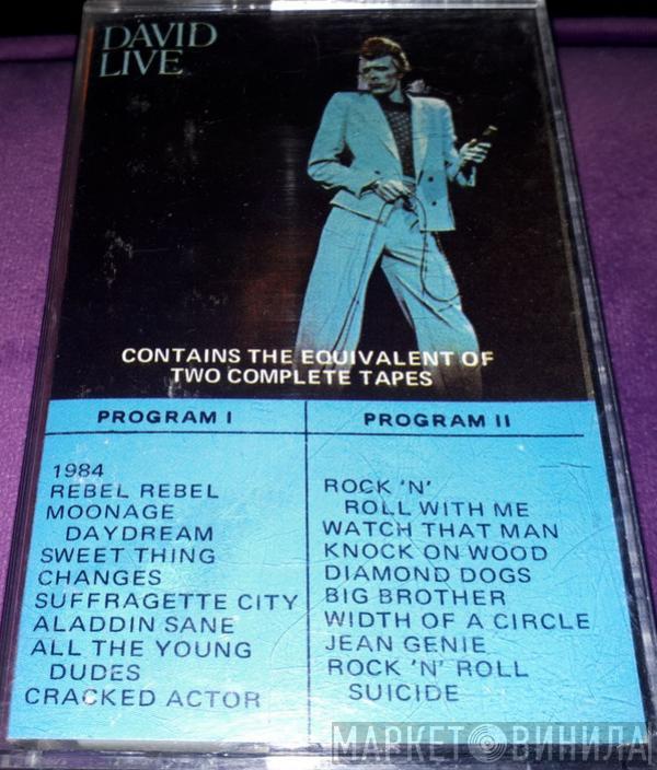  David Bowie  - David Live