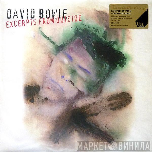  David Bowie  - Excerpts From Outside (The Nathan Adler Diaries: A Hyper Cycle)