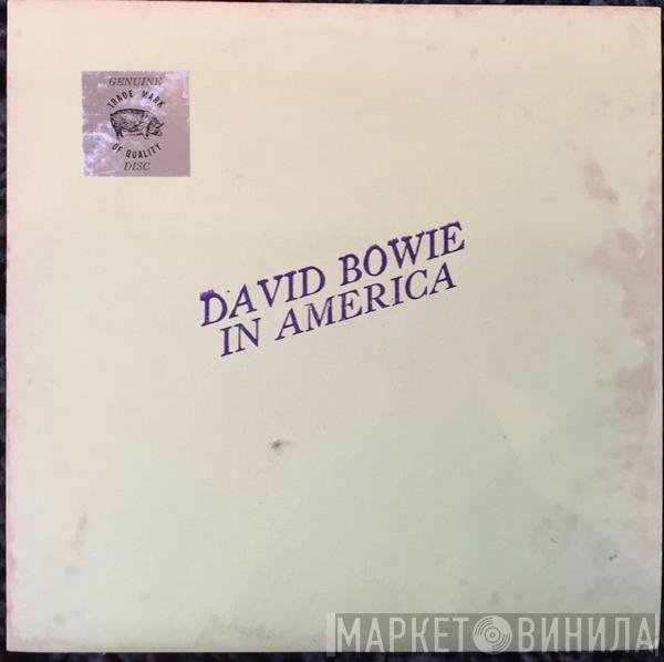  David Bowie  - In America