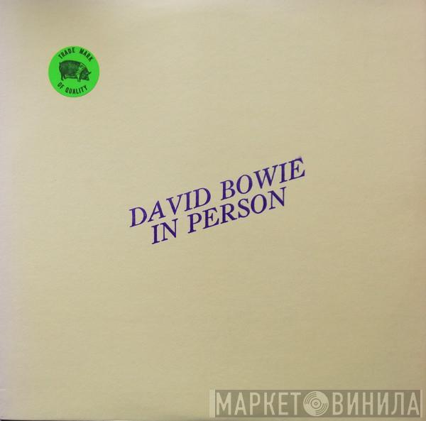  David Bowie  - In Person