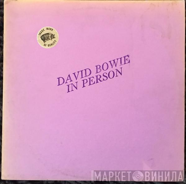  David Bowie  - In Person