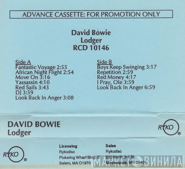  David Bowie  - Lodger
