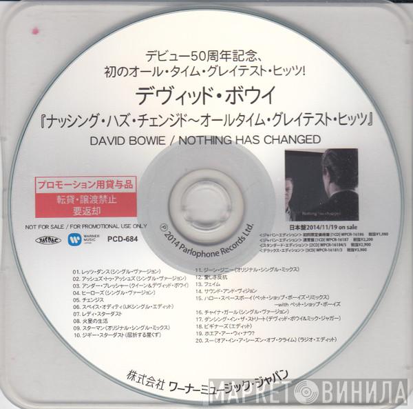  David Bowie  - Nothing Has Changed