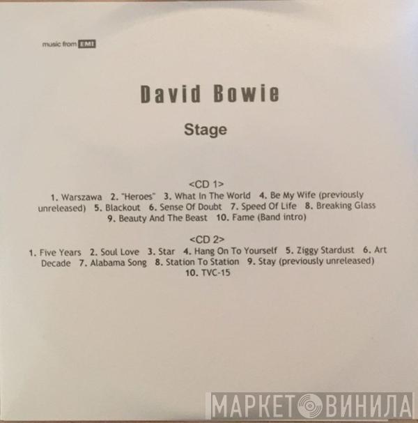 David Bowie - Stage