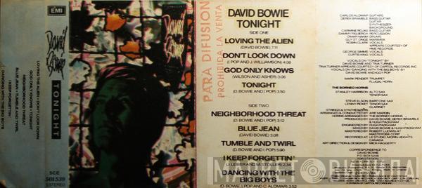  David Bowie  - Tonight
