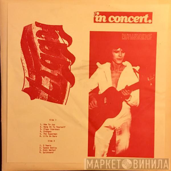  David Bowie  - Ziggy In Concert.