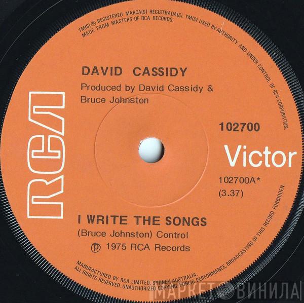  David Cassidy  - I Write The Songs