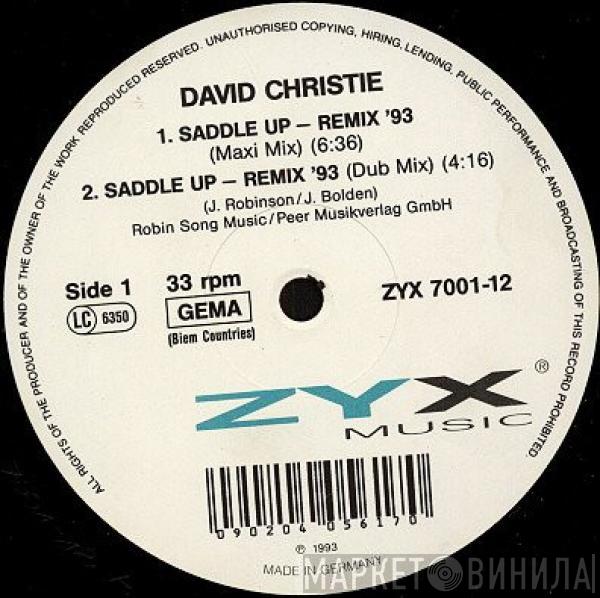  David Christie  - Saddle Up - Remix '93