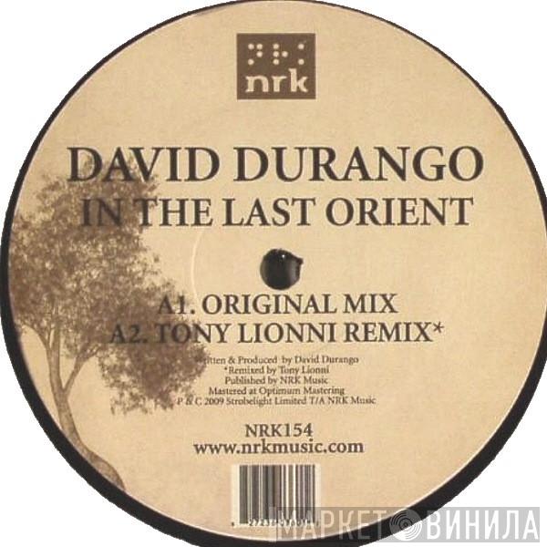 David Durango - In The Last Orient / Calle Azul