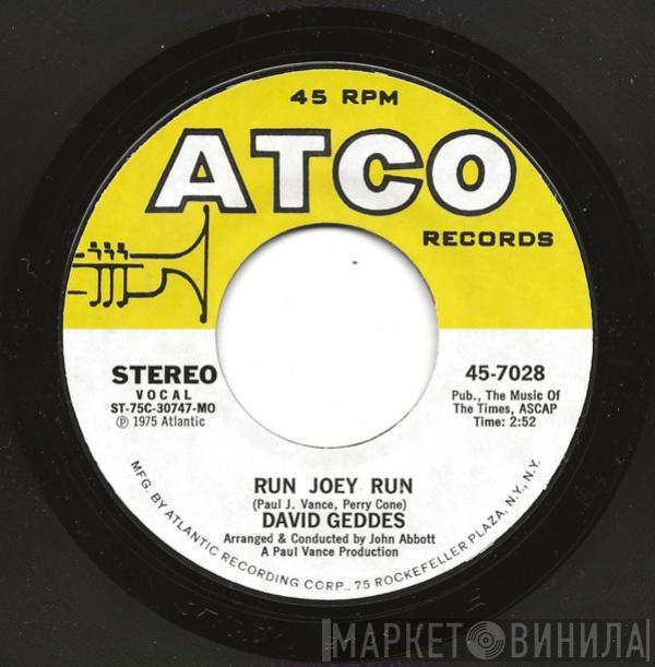  David Geddes  - Run Joey Run