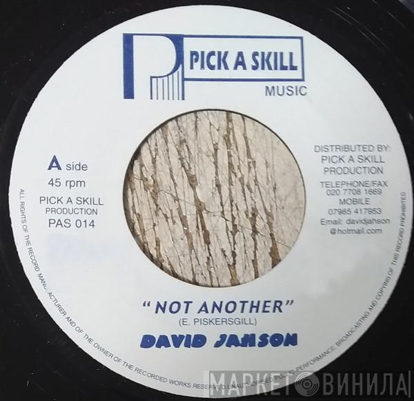 David Jahson - Not Another