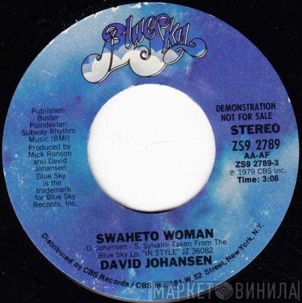  David Johansen  - Swaheto Woman