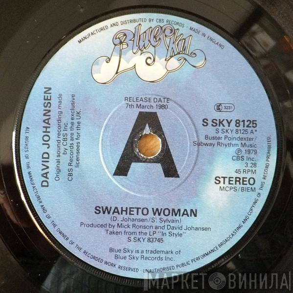  David Johansen  - Swaheto Woman