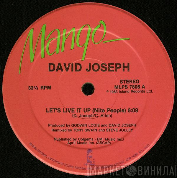 David Joseph - Let's Live It Up (Nite People)