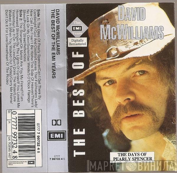 David McWilliams - The Best Of The EMI Years / The Days Of Pearly Spencer