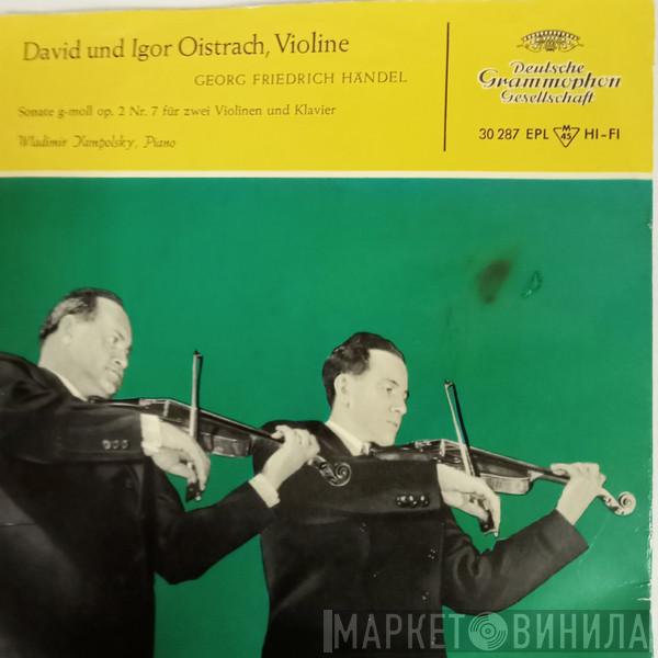 , David Oistrach , Igor Oistrach  Georg Friedrich Händel  - Opus 2 No.7 -Sonate G Moll Für Zwei Violinen Und Klavier