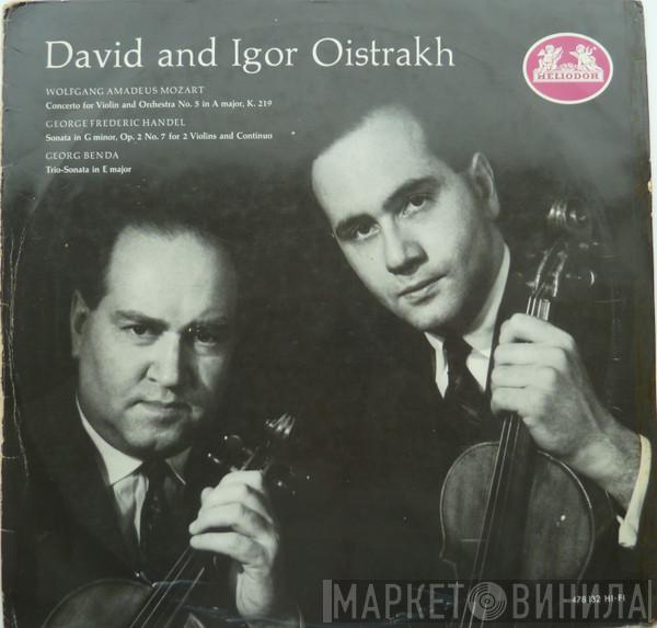 David Oistrach, Igor Oistrach, Wolfgang Amadeus Mozart, Georg Friedrich Händel, Georg Anton Benda - David And Igor Oistrakh