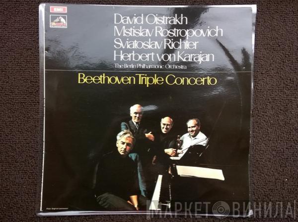 David Oistrach, Mstislav Rostropovich, Sviatoslav Richter, Herbert von Karajan, Berliner Philharmoniker, Ludwig van Beethoven - Triple Concerto