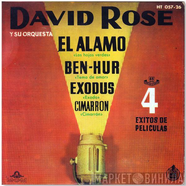 David Rose & His Orchestra - 4 Exitos De Películas