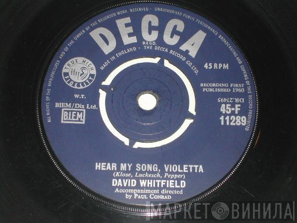 David Whitfield - I Believe