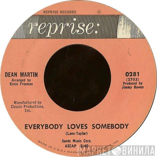  Dean Martin  - Everybody Loves Somebody / A Little Voice