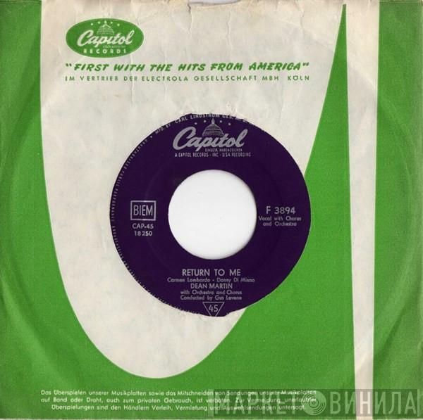  Dean Martin  - Return To Me / Forgetting You