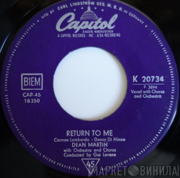  Dean Martin  - Return To Me / Forgetting You
