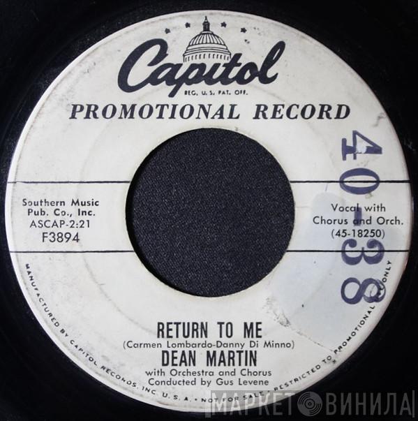  Dean Martin  - Return To Me / Forgetting You