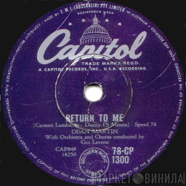  Dean Martin  - Return To Me / Forgetting You