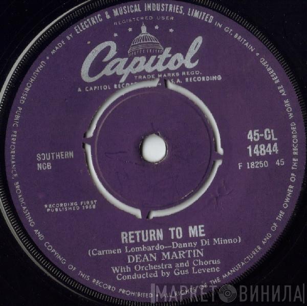  Dean Martin  - Return To Me / Forgetting You
