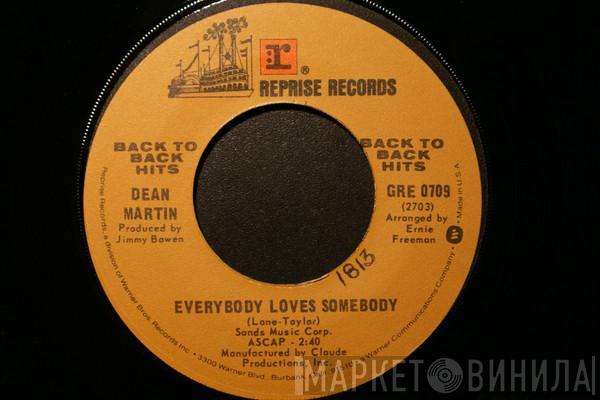 Dean Martin - Everybody Loves Somebody / A Million And One