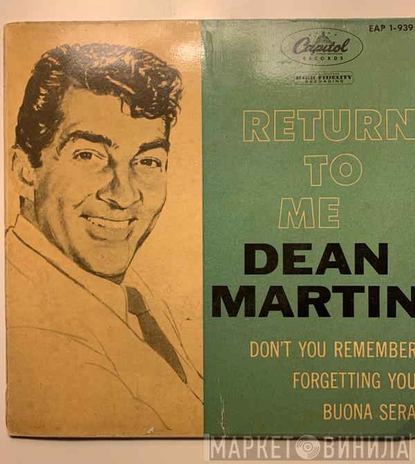 Dean Martin - Return To Me