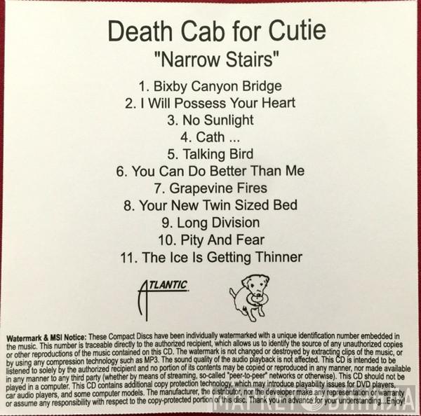  Death Cab For Cutie  - Narrow Stairs