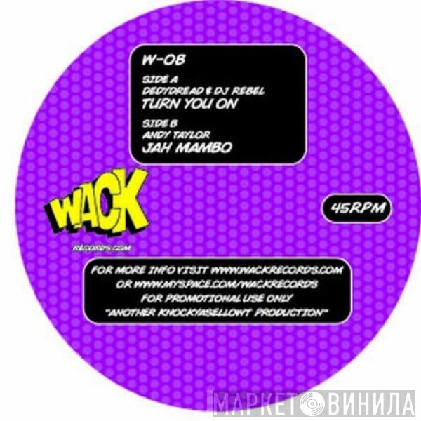 Dedy Dread, DJ Rebel , Andy Taylor  - Turn You On / Jah Mambo