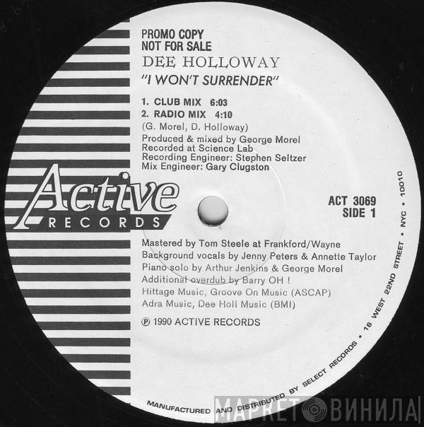Dee Holloway - I Won't Surrender