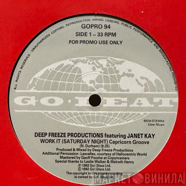  Deep Freeze Productions  - Work It (Saturday Night)