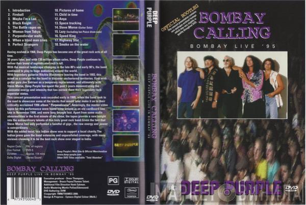 Deep Purple - Bombay Calling - Bombay Live '95
