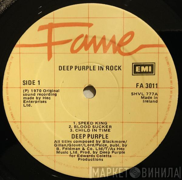  Deep Purple  - Deep Purple In Rock