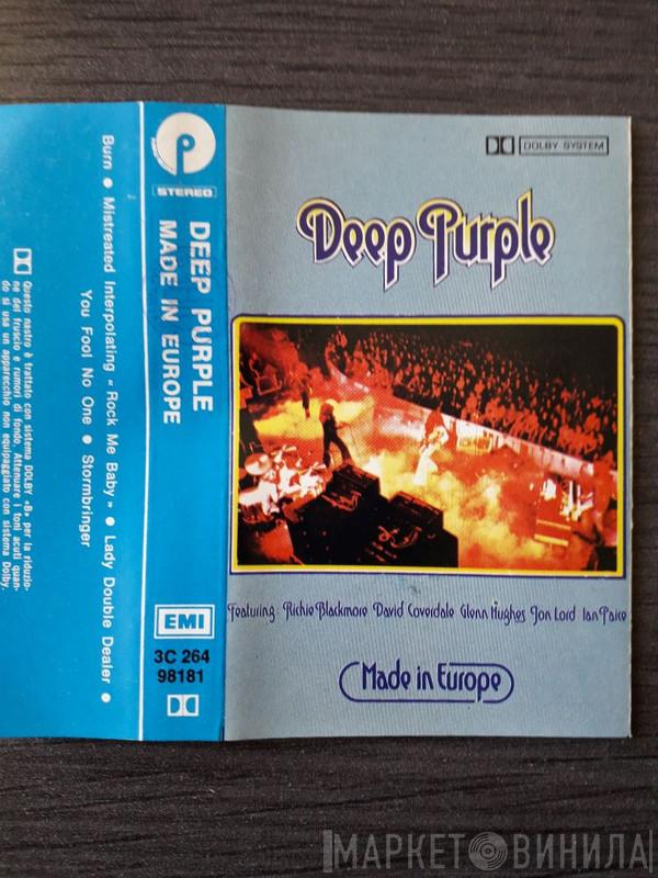  Deep Purple  - Made In Europe