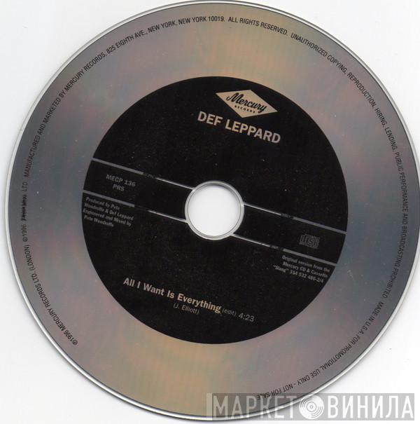 Def Leppard - All I Want Is Everything