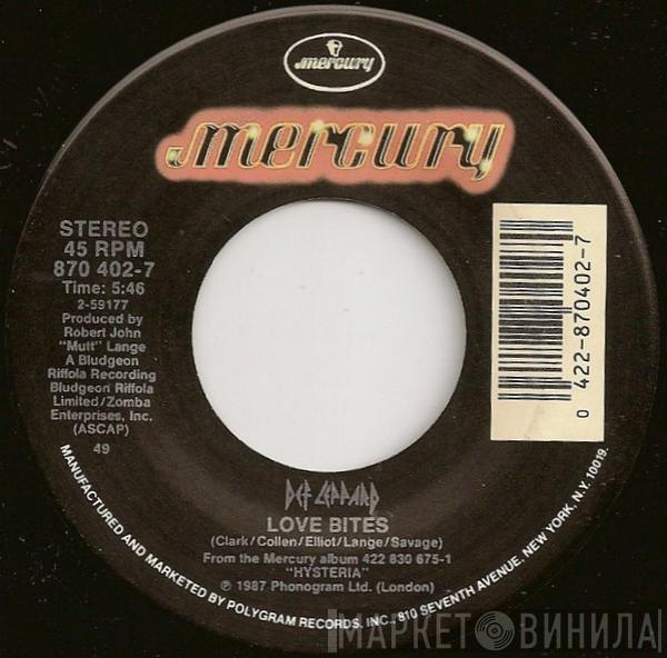  Def Leppard  - Love Bites