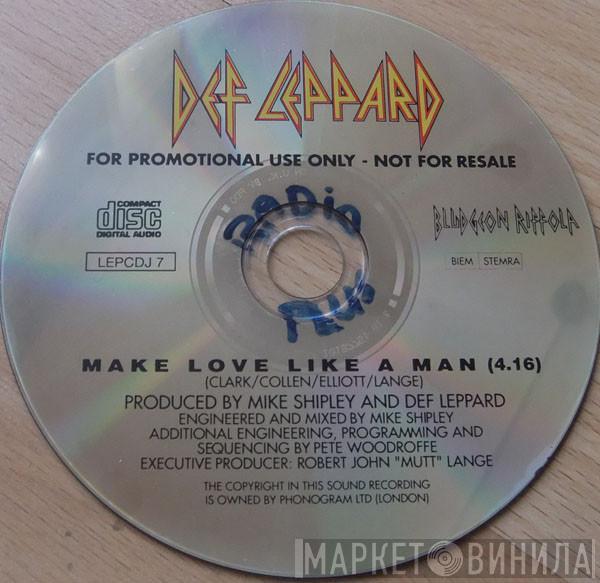  Def Leppard  - Make Love Like A Man
