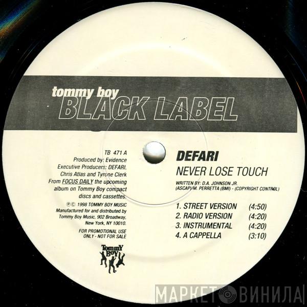 Defari - Never Lose Touch / People's Choice