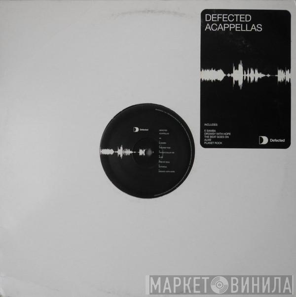  - Defected Acappellas Black
