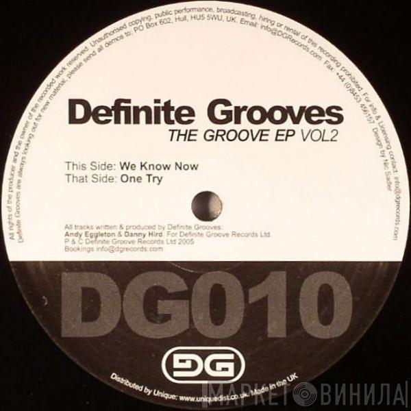Definite Grooves - The Groove EP Vol 2